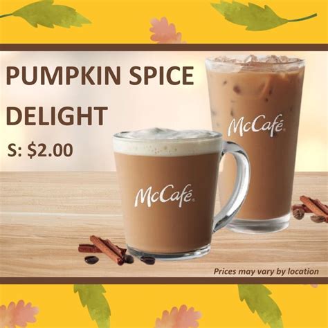 Mcdonalds pumpkin spice. Things To Know About Mcdonalds pumpkin spice. 